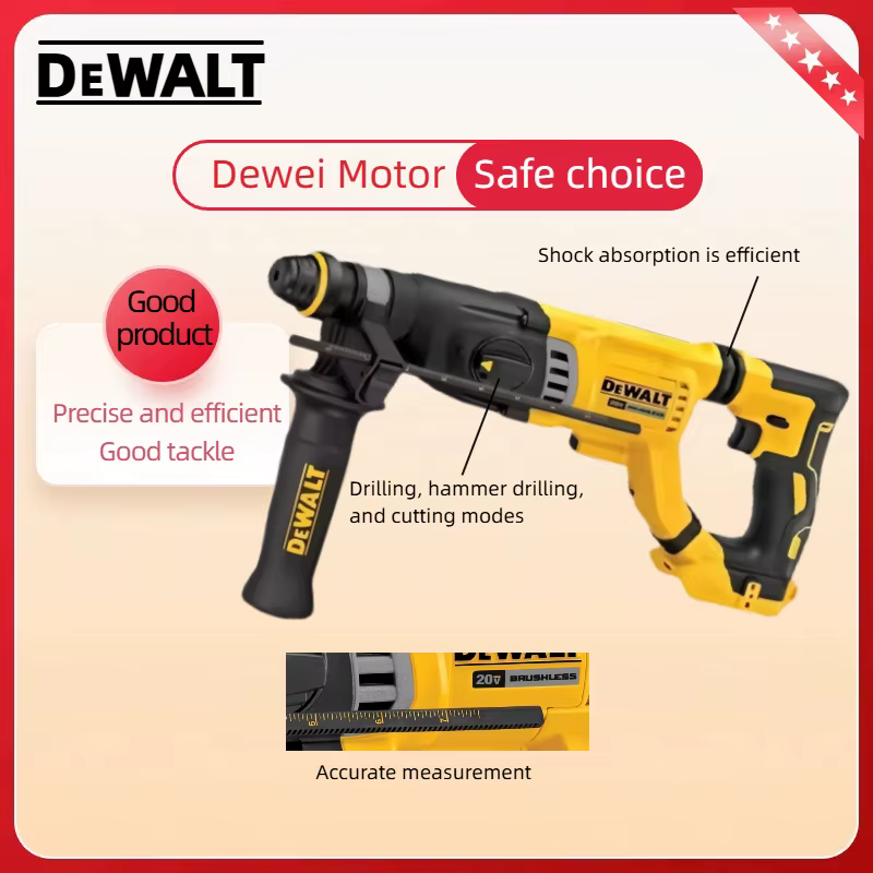 Marteau perforateur rotatif sans balais DEWALT DCH263 20V MAX (batterie non incluse)