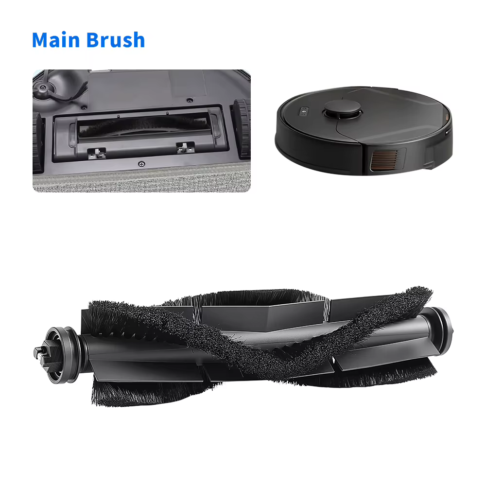 X8 Pro rouleau brosses remplacement pour Eufy X8 Pro SES Robot aspirateur brosse principale lavable et Durable nettoyage rouleau de brosse en caoutchouc