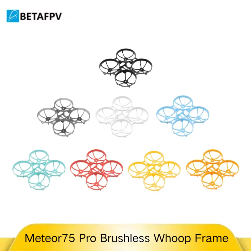 Cadre de Drone BETAFPV Meteor75 Pro, cadre principal de remplacement en Fiber de carbone pour pièces de bricolage de quadrirotor sans balais FPV