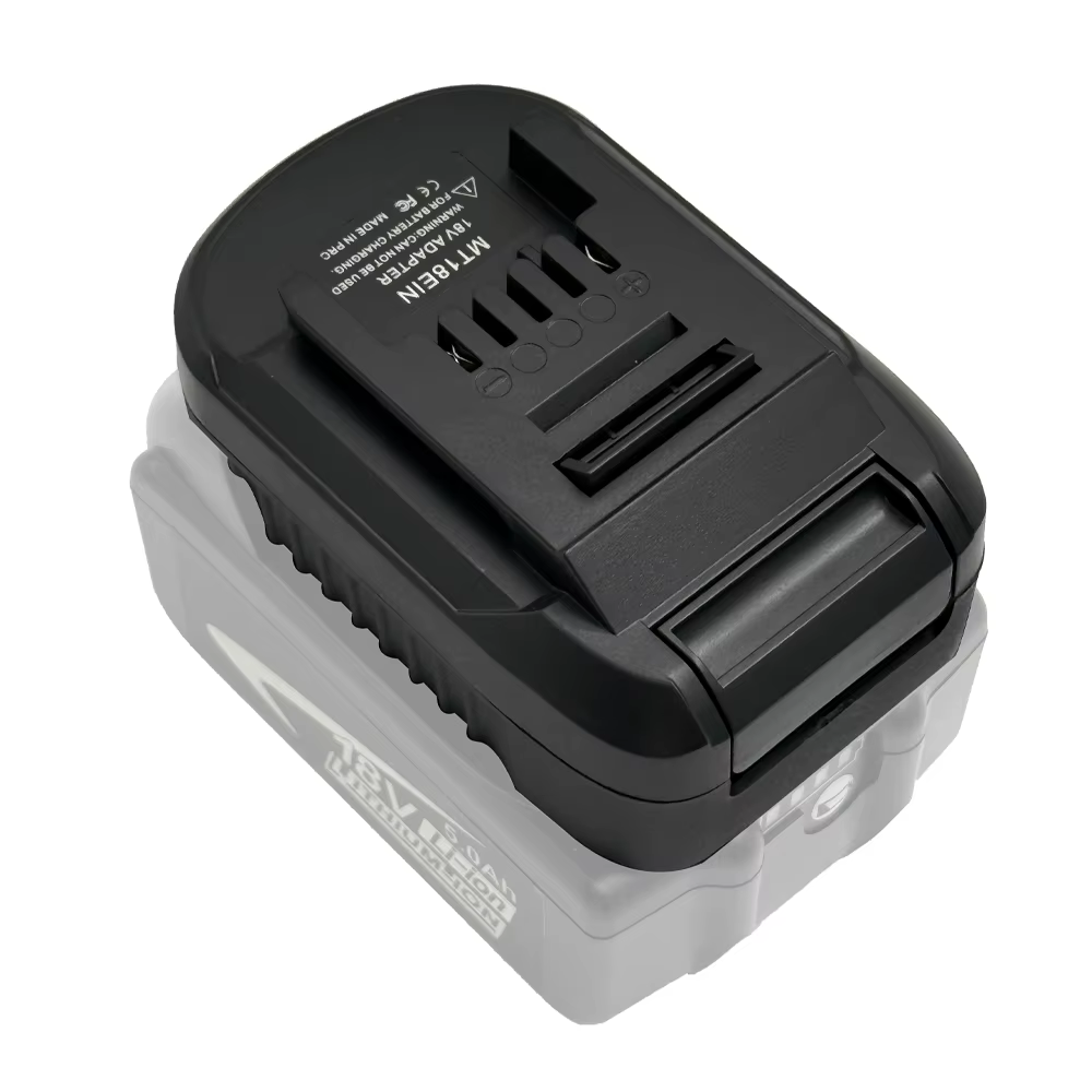 MT18EIN adaptateur convertisseur pour Makita 18V à Einhell 18V Li-Ion batterie