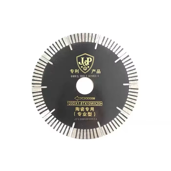 Lames de scie diamantées à fente en T de 120 mm pour machine de découpe de carreaux Wandeli
