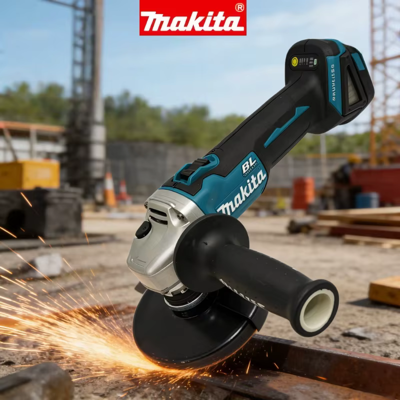 Makita DGA404 Meuleuse d'angle sans fil 18V - Ponceuse électrique et machine à meuler sans fil (outil seul)