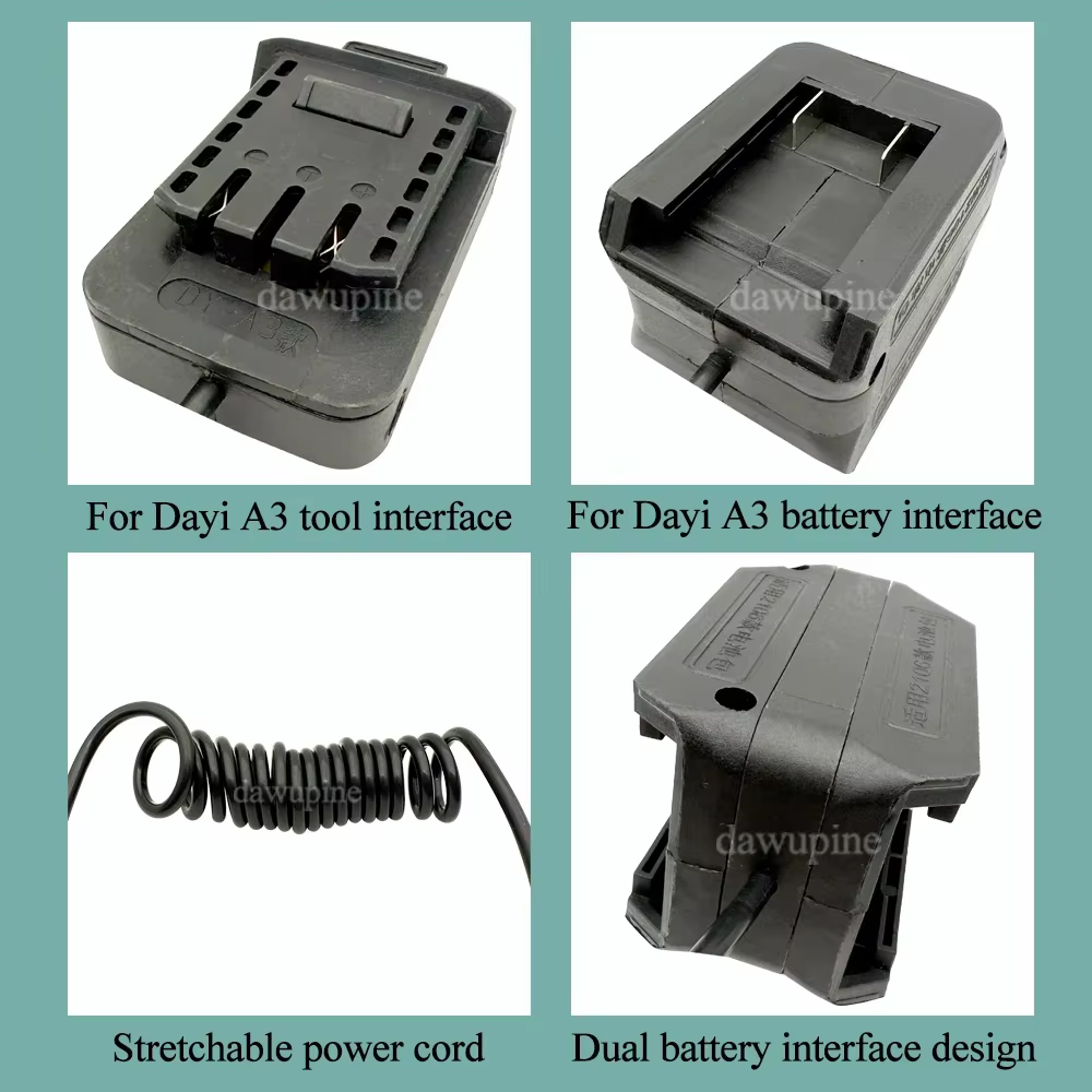 Adaptateur convertisseur 2 en 1 pour outils électriques