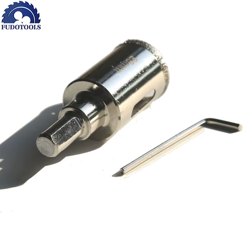 Vente de coût de 1 pièce 35-55mm qualité professionnelle 2 étapes diamant marbre scie cloche avec perceuse centrale pour le perçage de trous de marbre/carrelage