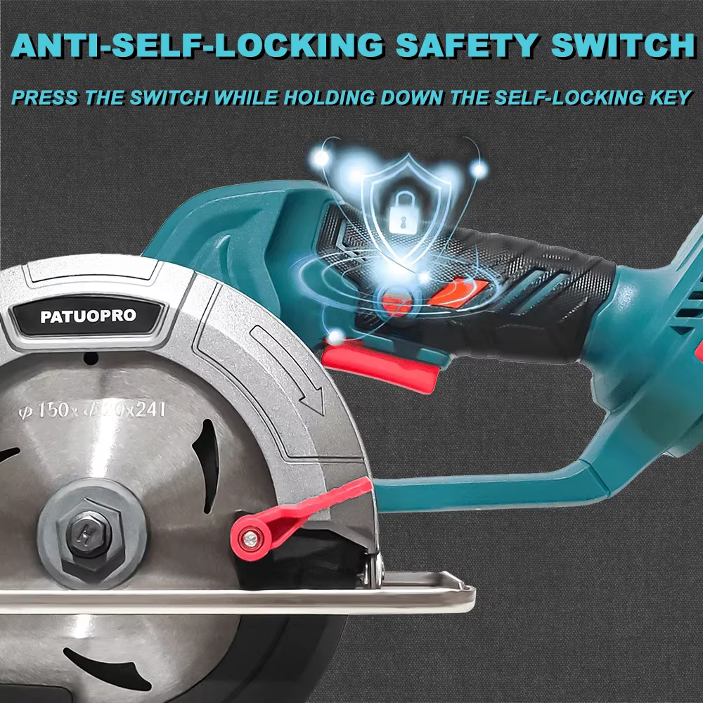 Makita-Scie Circulaire Électrique Sans Balais