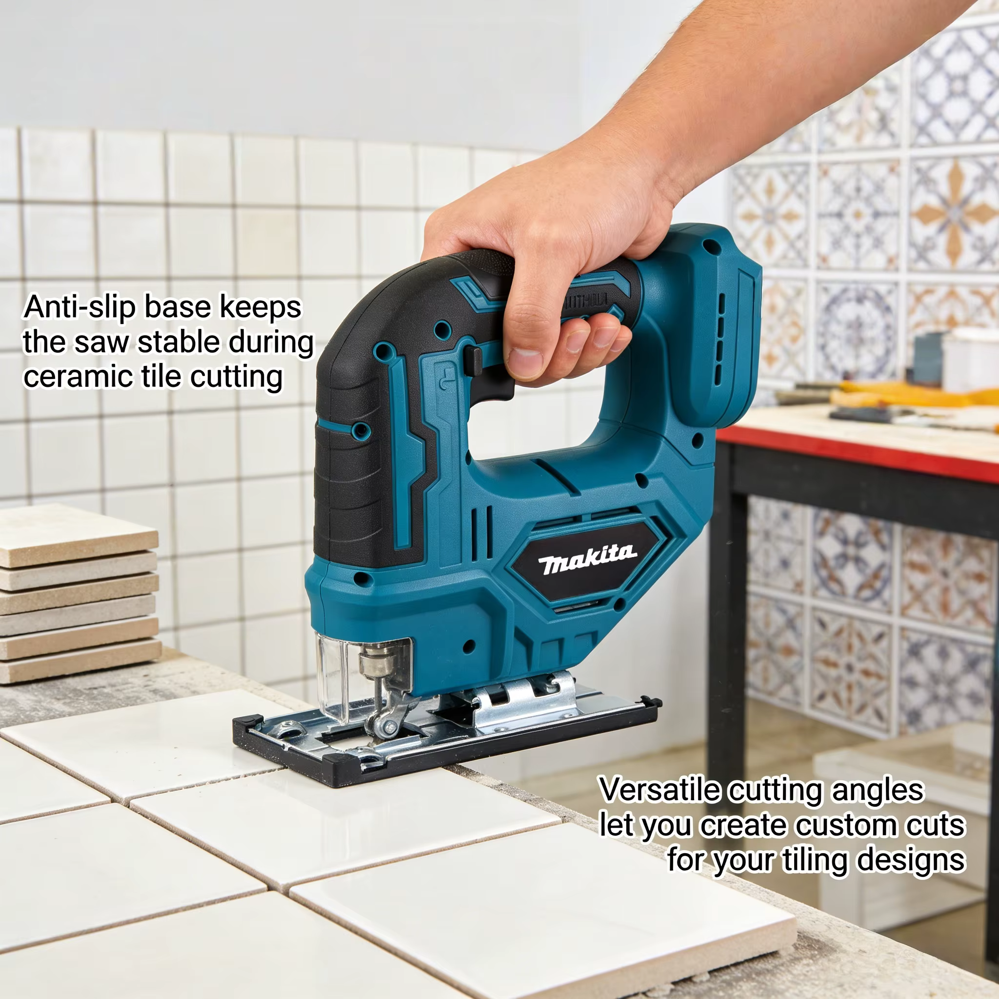 Scie sauteuse sans fil Makita DJV182Z 18V sans balais 340W