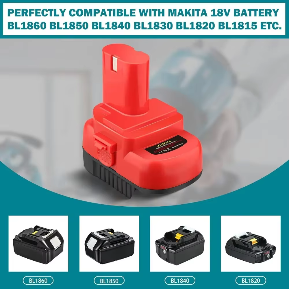 Adaptateur de batterie pour perceuse Makita 18V vers 12V
