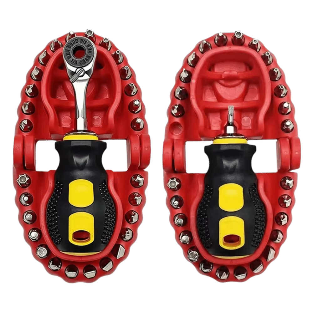 Jeu de tournevis multifonction magnétique CR-V 28 pièces