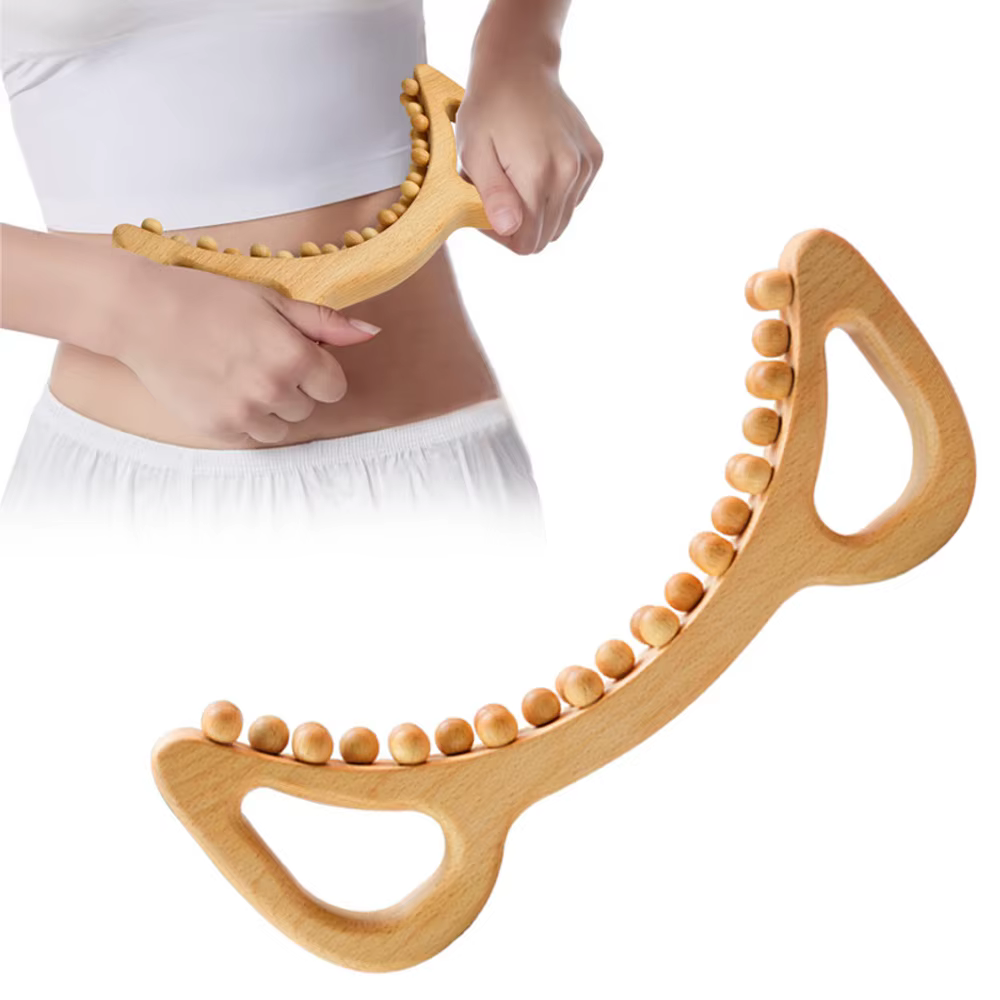 Outils de Massage thérapeutique en bois, masseur de Cellulite, brosse mince pour le corps, Kit Maderoterapia Colombiana pour le Drainage lymphatique, Anti-Cellulite