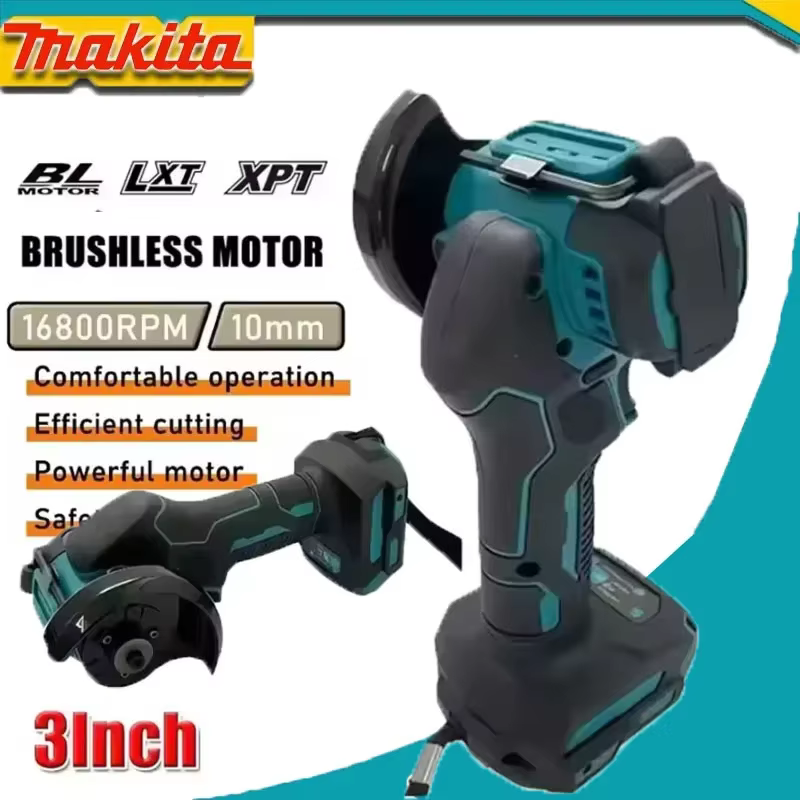 Meuleuse d'angle sans fil Makita de 3 pouces