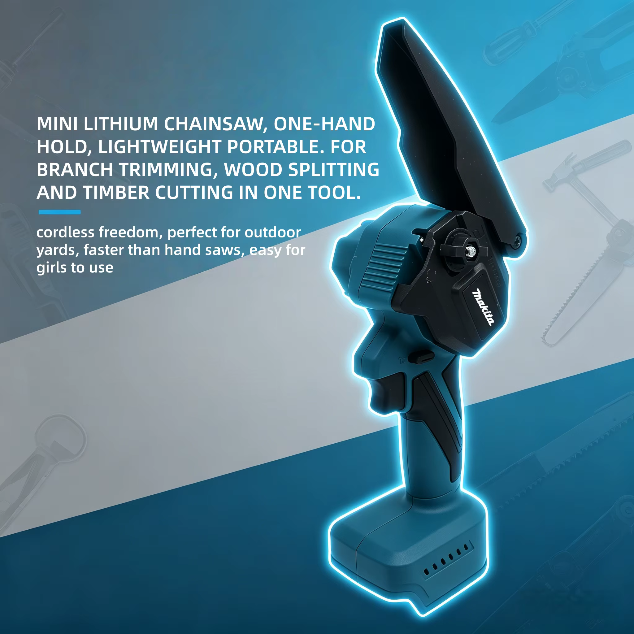 Scie alternative portative Makita à batterie lithium
