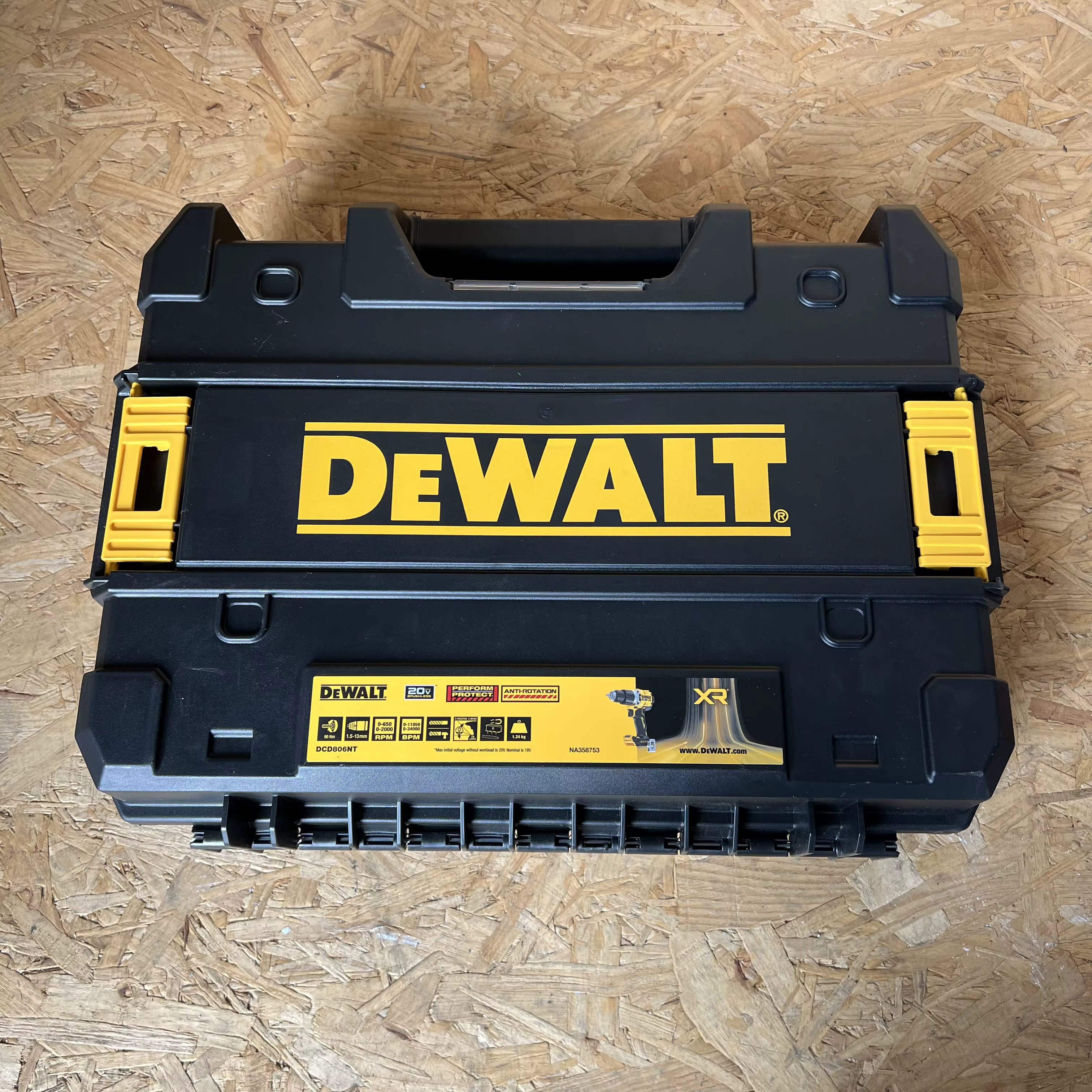 Boîte de rangement pour outils DEWALT DCD801/DCD806