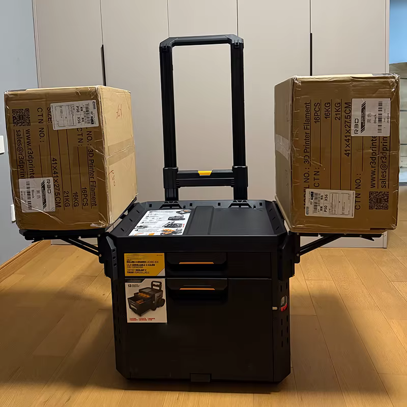 Support de bureau extensible pour boîte à outils Toughbuilt – Plateau latéral à démontage rapide