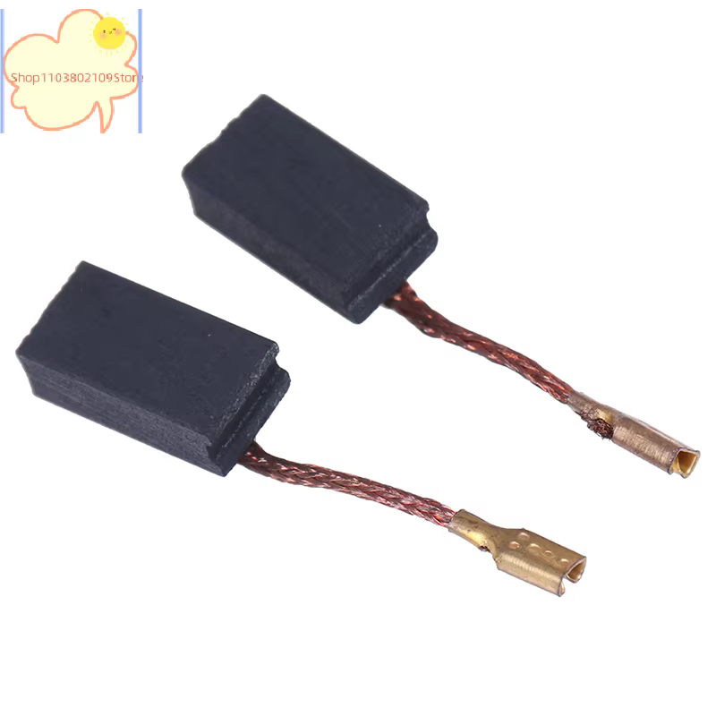 【HT】 2 pièces/lot de brosses à charbon pour meuleuse d'angle 6x 9 x 15mm