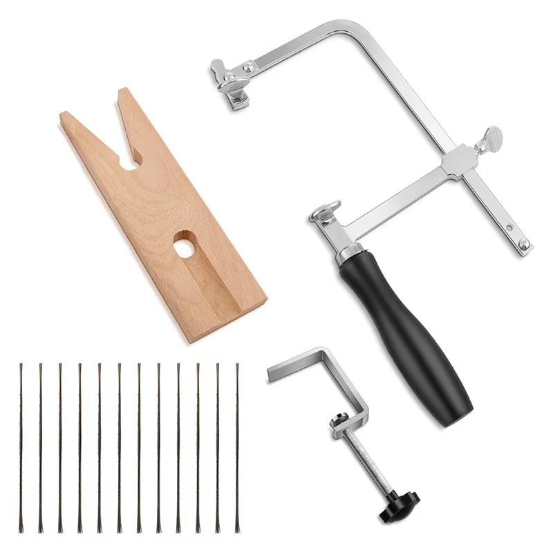 3 en 1 ensemble de scie de bijoutier professionnel cadre