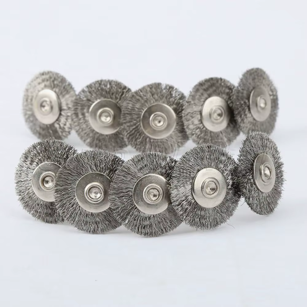 Brosses rotatives en acier de 22mm