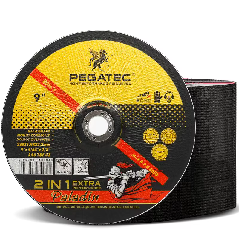 Disque de coupe pour meuleuse d'angle de 9 pouces