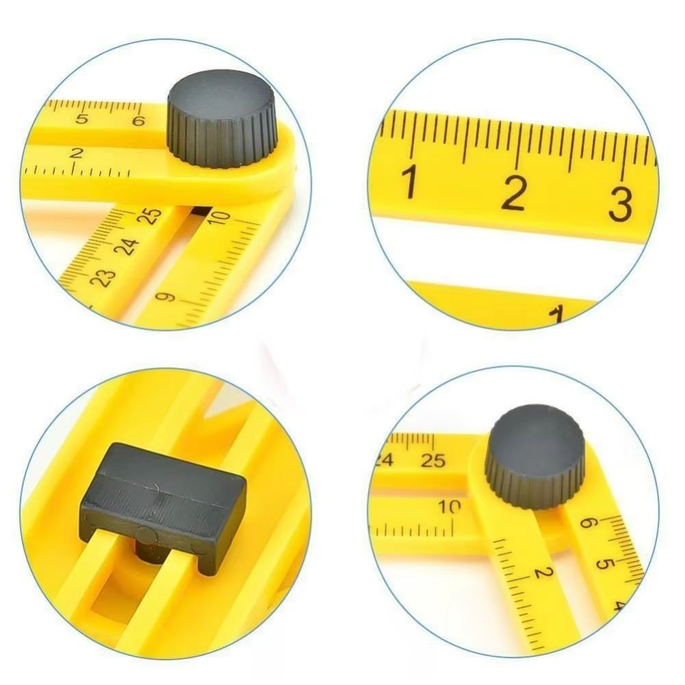Rapporteur règle multi-angle modèle 4 outil de mesure d'angle pliant brique carrelage bois coin produits