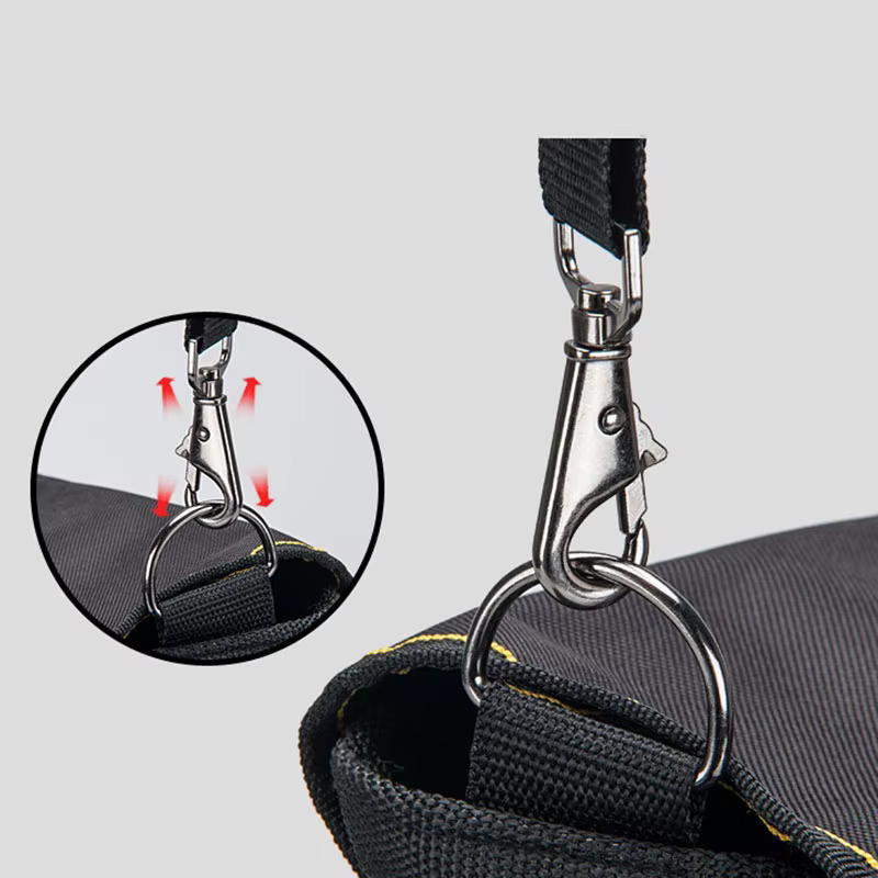 Sac à outils multifonctionnel pour électricien