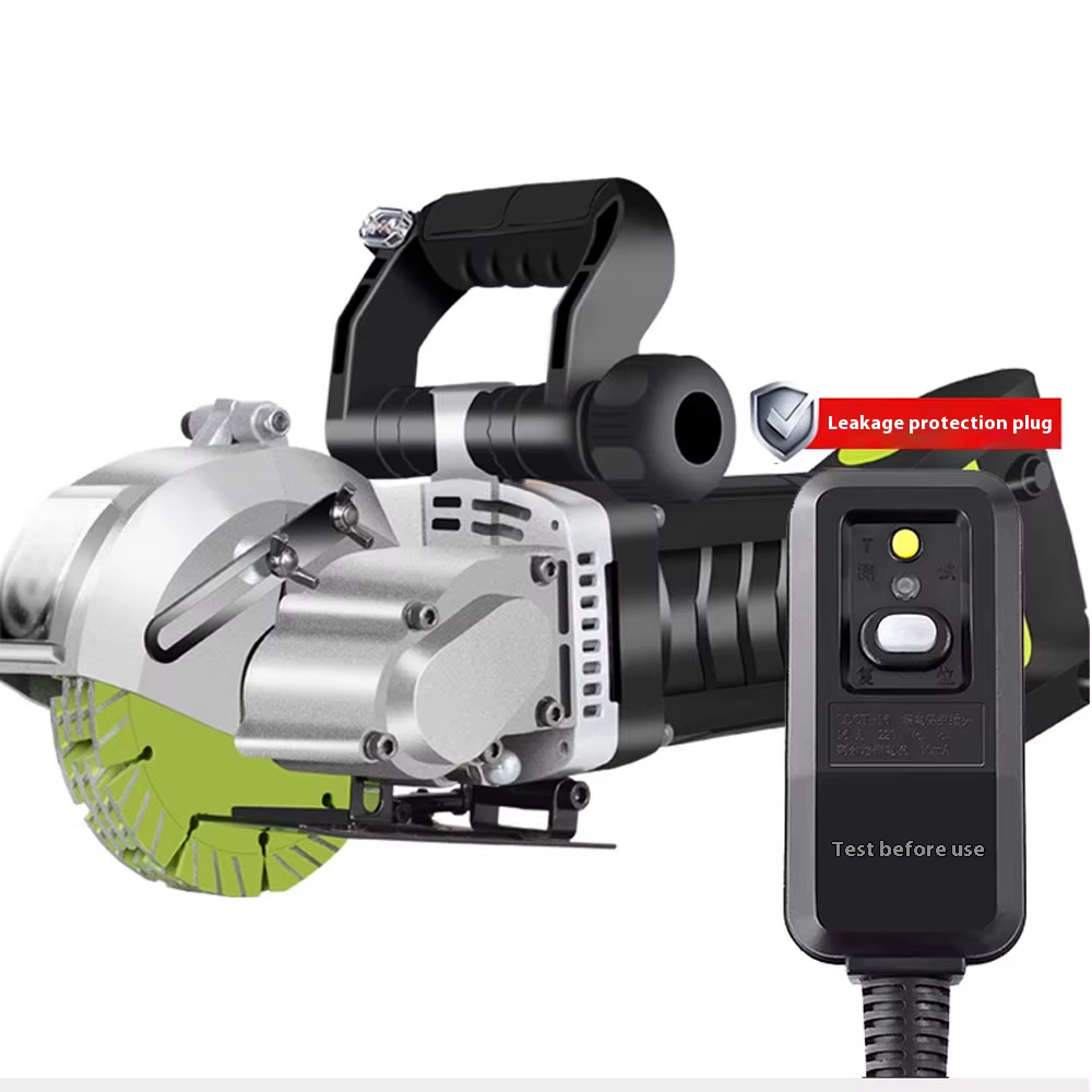 Machine à rainurer murale électrique sans poussière 40/45MM avec scie circulaire pour installation hydroélectrique - Outil de découpe de rainures de précision