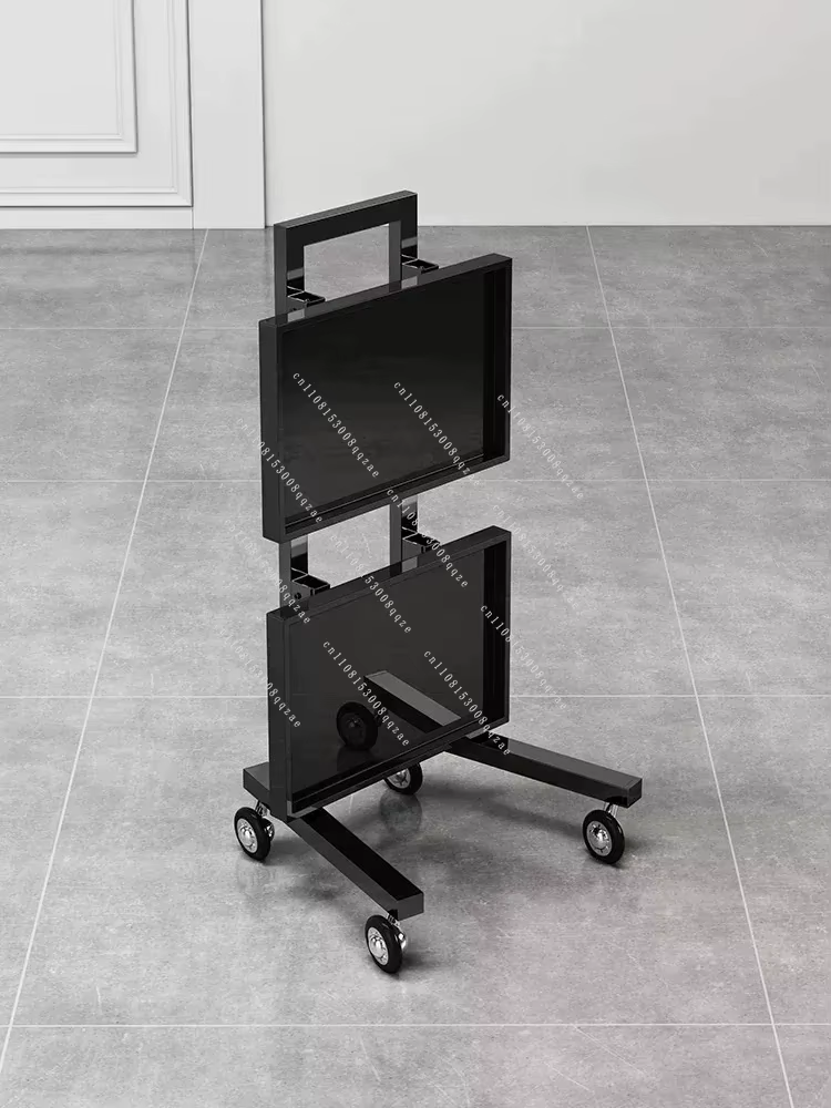 Chariot à outils pliable en acier inoxydable