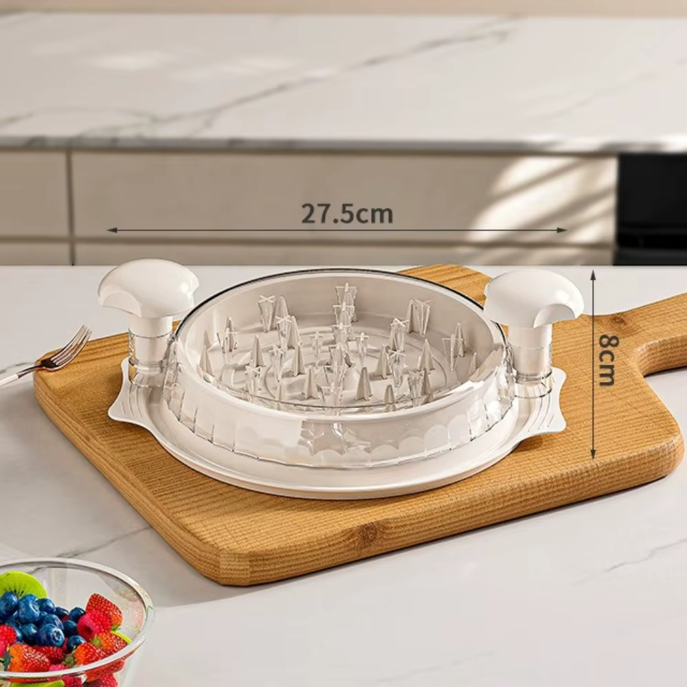 Porc grand 10 ''outil de broyeur de poulet poignée antidérapante Visible Machine de déchiquetage de viande hachoir à viande torsadé pour poitrine de poulet