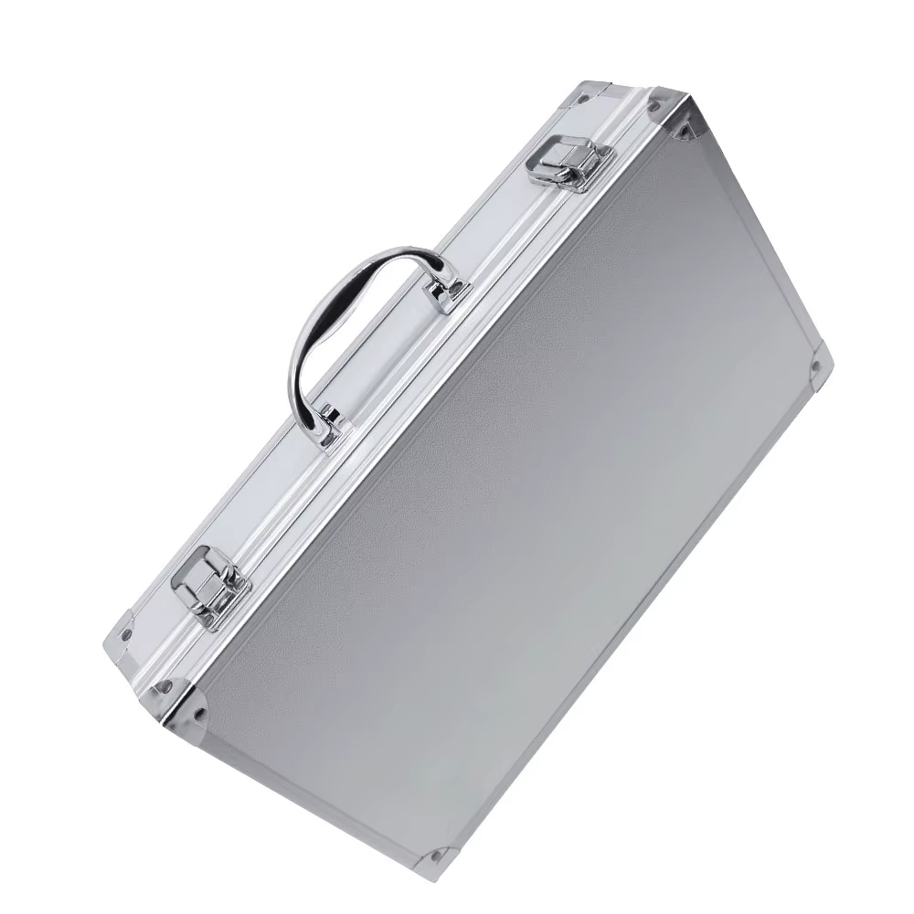 Boîte à outils portable en alliage d'aluminium