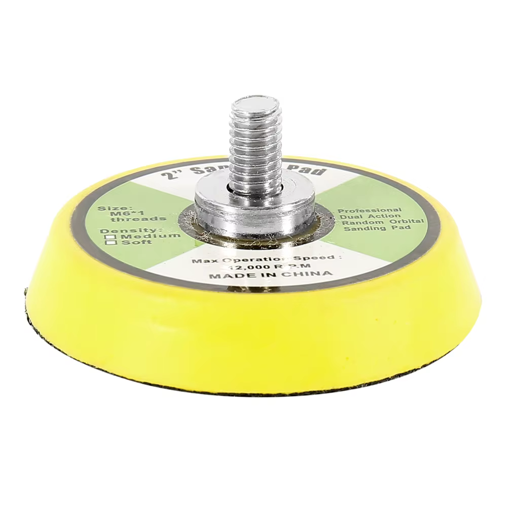 Kit de disques de ponçage à tige de 2 "avec plaque de support