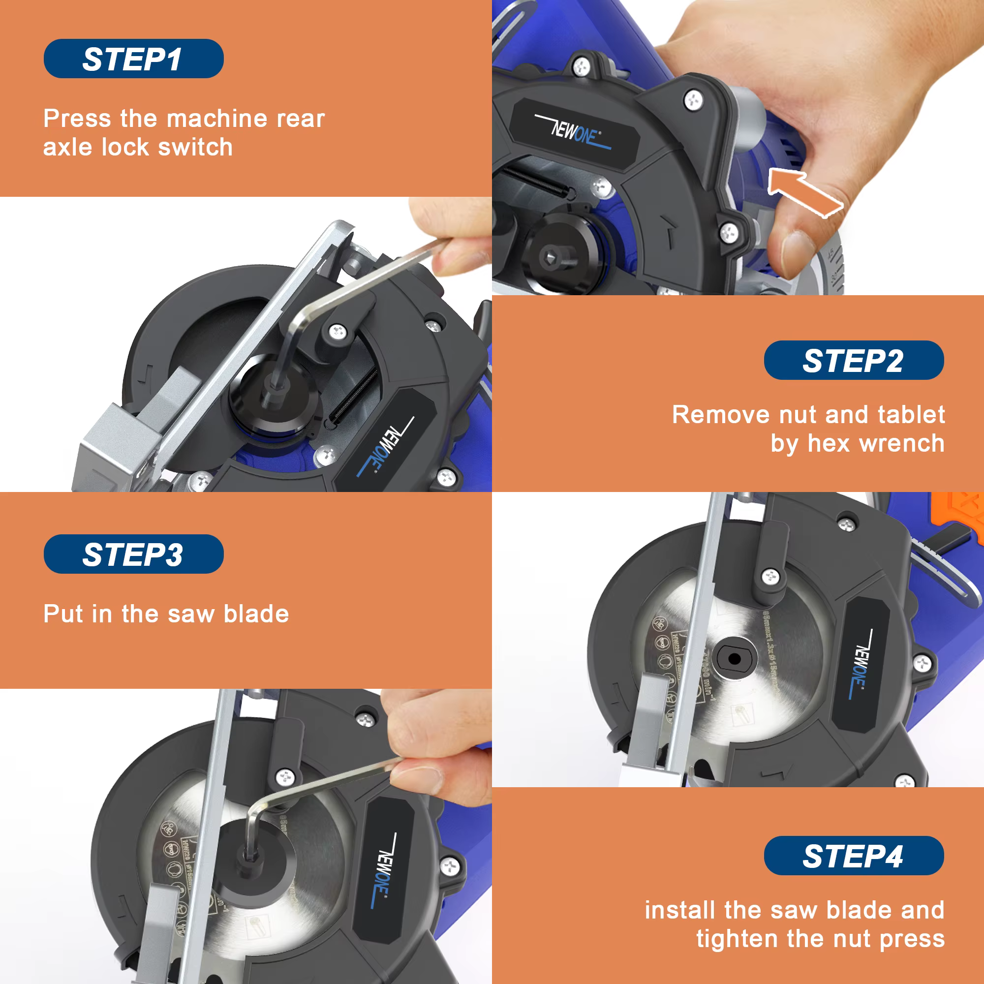 Mini scie circulaire 12V 85mm