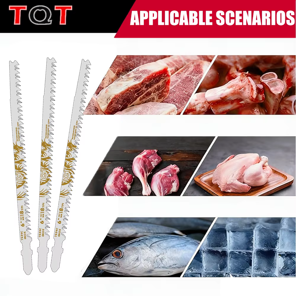 Lame de scie sauteuse en acier inoxydable 8Tpi