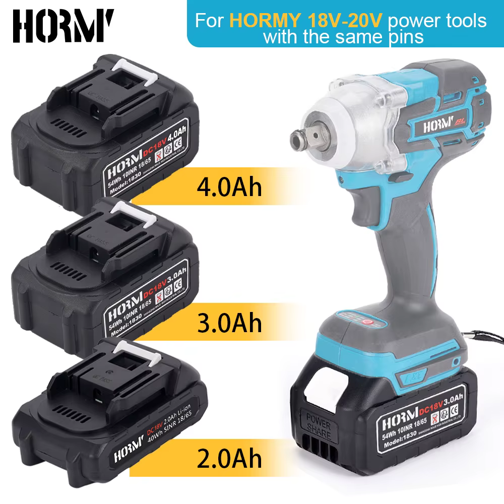 Série de batteries au Lithium rechargeables 18V/21V