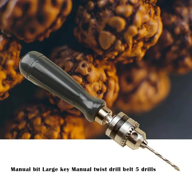 Ensemble de perceuses manuelles avec mandrin