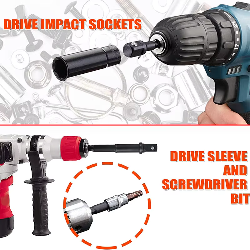Adaptateur de douille à percussion et réducteur