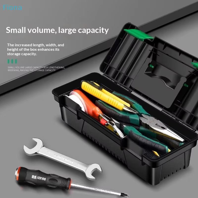 ♬ Boîte à outils en plastique de 10 pouces