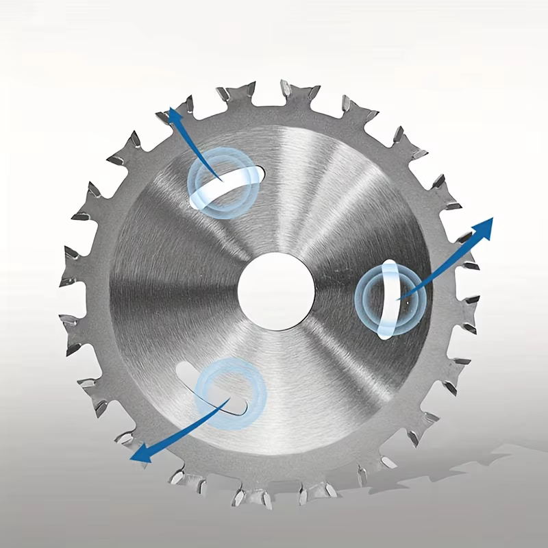 Lame de scie Double face professionnelle en alliage pour le travail du bois