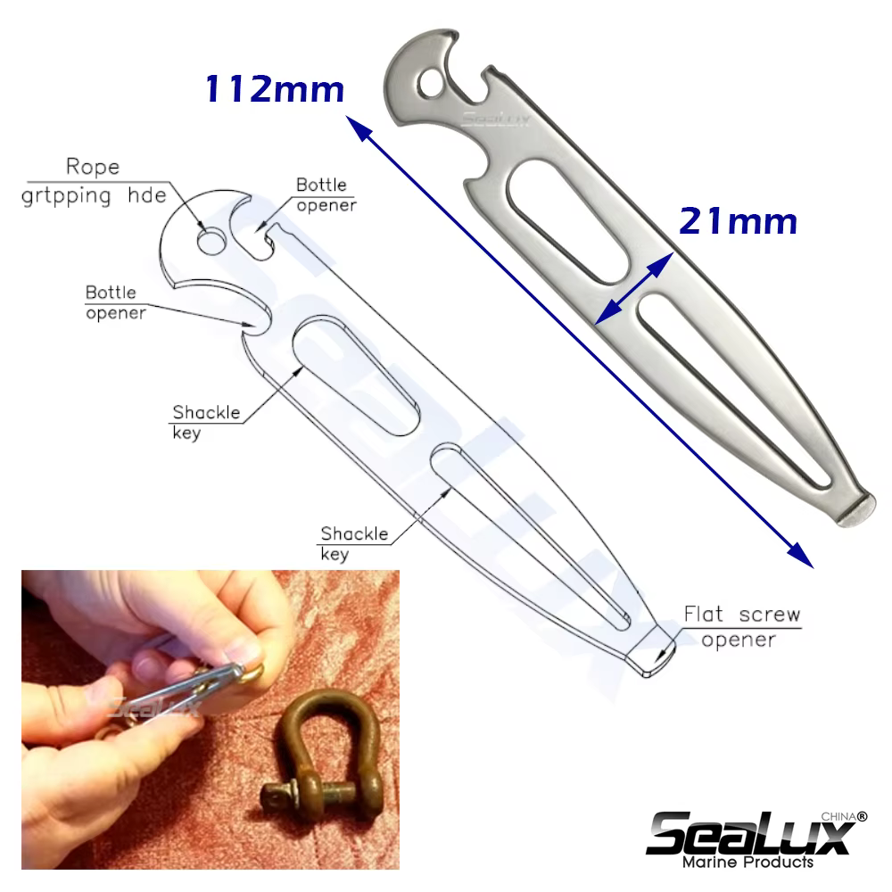 Sealux-Boîte à outils d'urgence en acier inoxydable