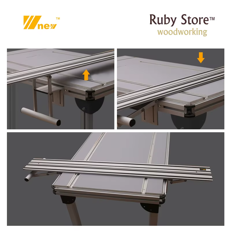 W-Nouveaux Accessoires pour Système de Coupe pour Rail de Guidage de Scie Circulaire